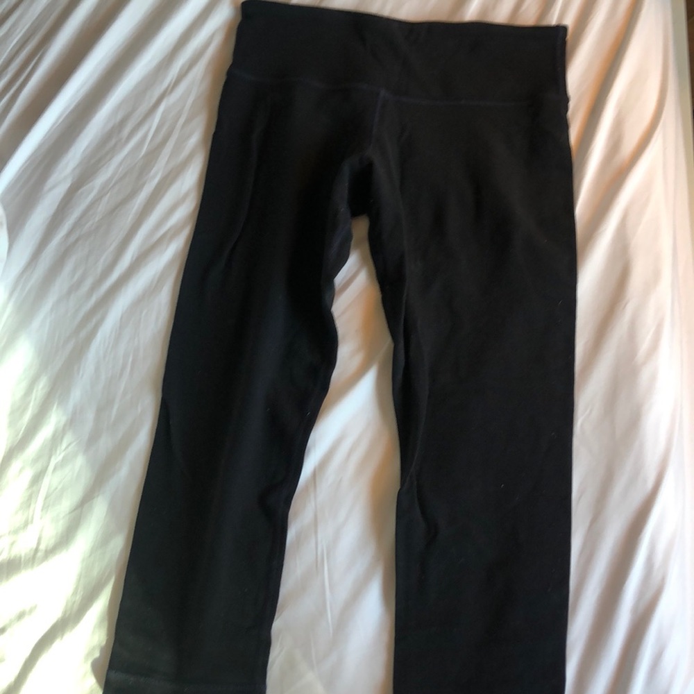 Lulu lemon yoga pants, basic black